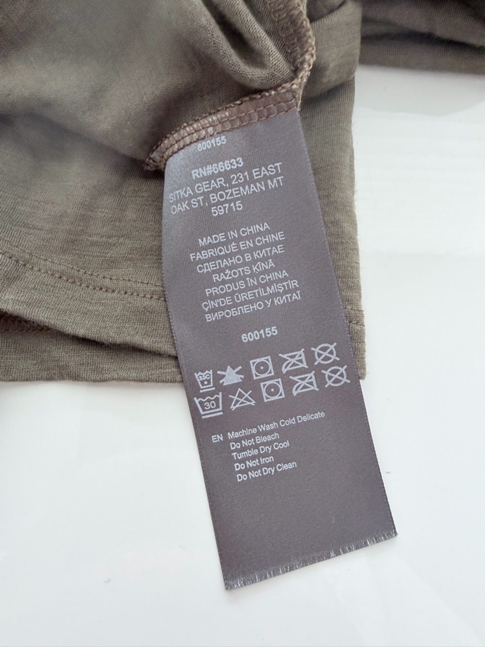 SITKA Core Merino 120 LS Crewneck long sleeve XXL - Picture 5 of 8